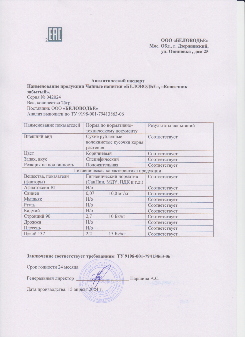 Паспорт №042024